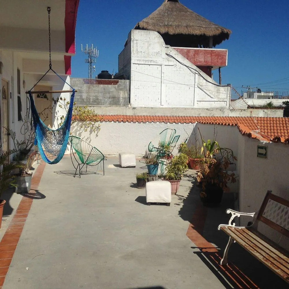 Hostal Plaza Isla Mujeres location